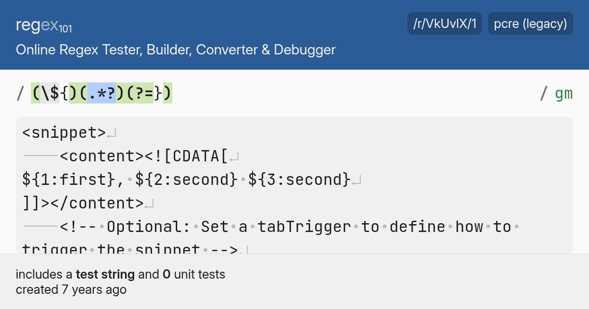regex101.com